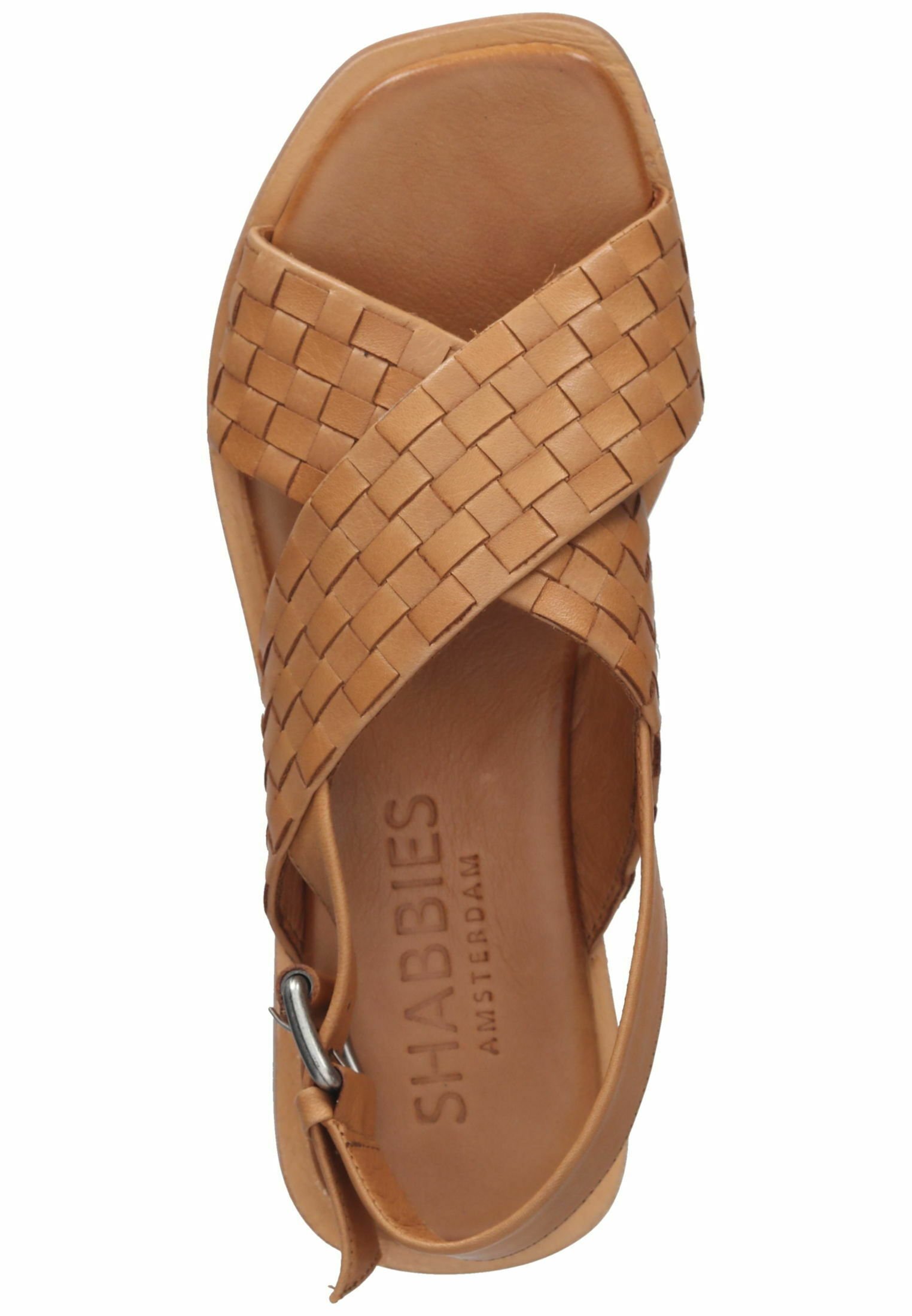 Shabbies Amsterdam Sandalen - cognac - Zalando.nl