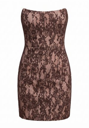 Forever New, REESE STRAPLESS CORSET - Права рокля - chocolate freckle