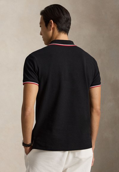 Polo Ralph Lauren CUSTOM SLIM FIT MESH POLO SHIRT - Polo majica - black