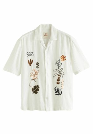 SHORT SLEEVE REGULAR FIT - Camisa - white