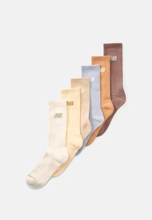 EVERYDAY SEASONAL CREW UNISEX 6 PACK - Ponožky - sand/blue/brown/camel/beige/taupe