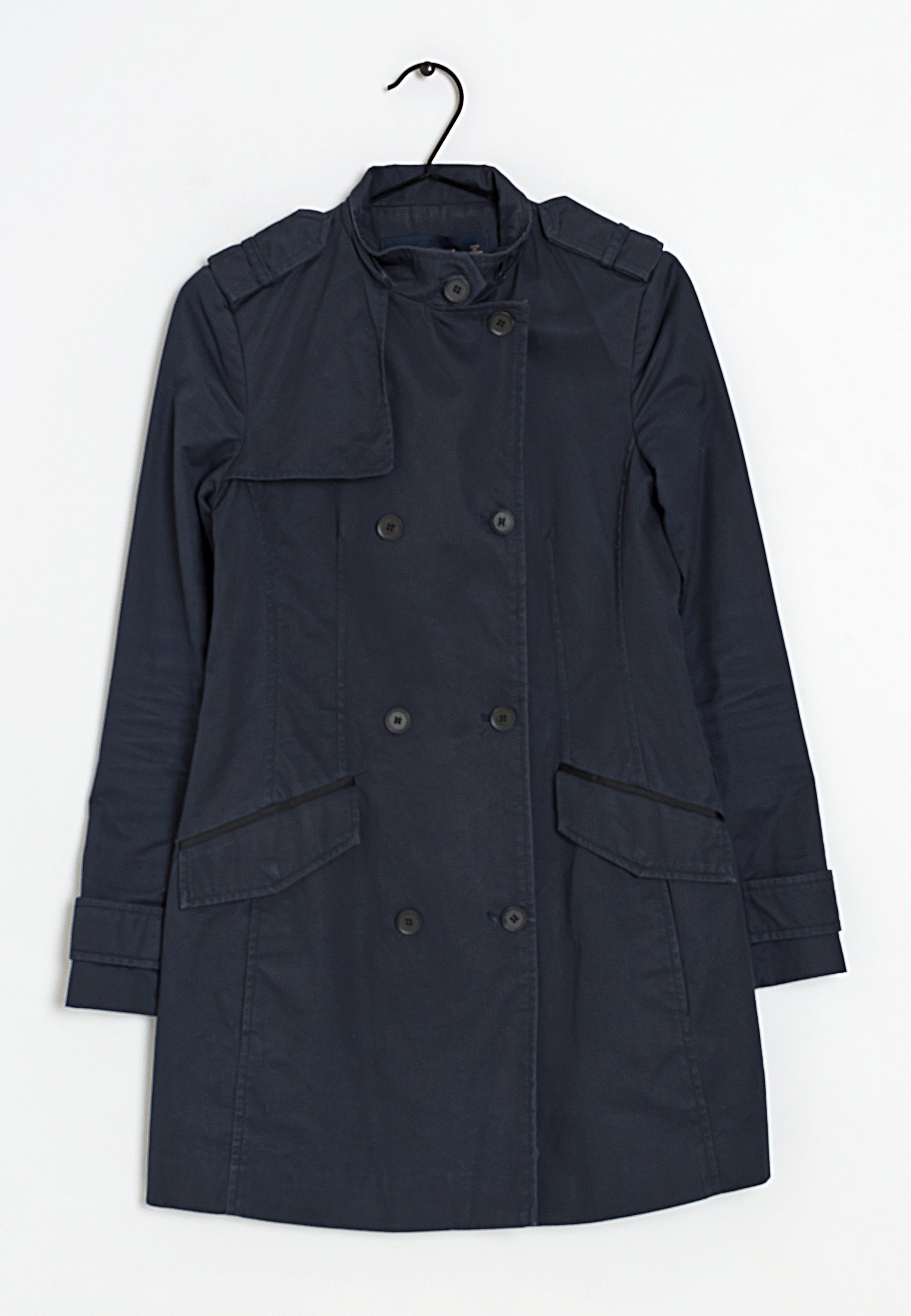 Damenmode Zara Mantel Blau Damen Zara Kurzmantel Blue/blau (Pre