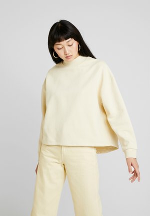 Urban Classics OVERSIZED HIGH NECK CREW - Sweatshirt - sand