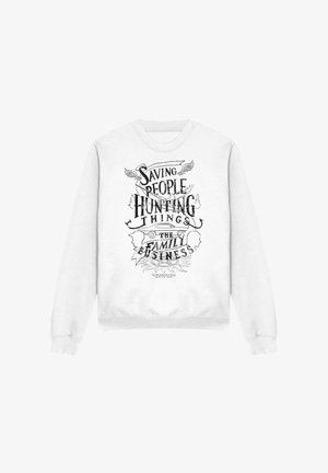 DC COMICS - SUPERMAN, SUPERNATURAL FAMILY BUSINESS - Sweatshirt - white
