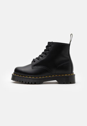 101 BEX - Bottines à lacets - black smooth