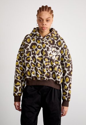 LOGO HOODY CAMO - Sweatshirt - olive