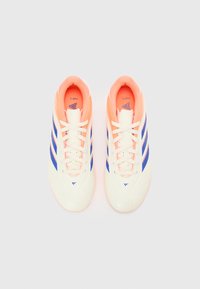 adidas Performance COPA PURE III CLUB UNISEX - Fodboldstøvler til fast underlag - off white/lucid blue/signal coral