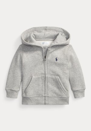 Polo Ralph Lauren FLEECE FULL ZIP HOODIE 0-2Y - Φούτερ με φερμουάρ - dark heather