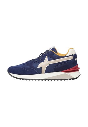 YAK-SNEAKERS - Baskets basses - blau/rot