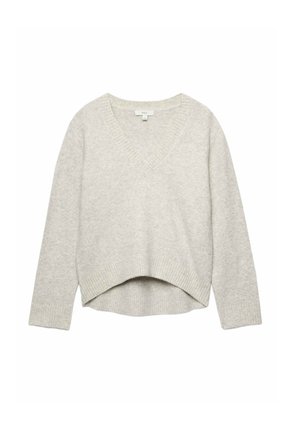 Marks & Spencer, COSY VEE JUMPER. - Jumper - grey marl