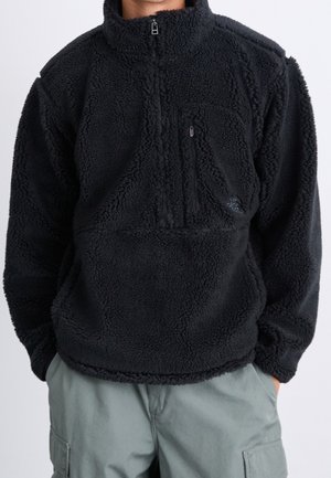 Fleecepullover - black