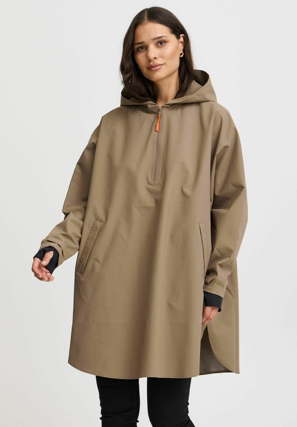 FRLUNA - Short coat - walnut