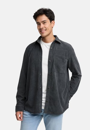 LANGARM INNEMOTO - Button down-skjorte - raven