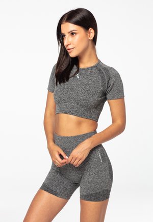 VIBE SEAMLESS  - Lihtne T-särk - grey
