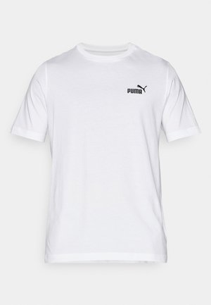 Puma ESS SMALL NO. 1 LOGO TEE - T-Shirt basic - white