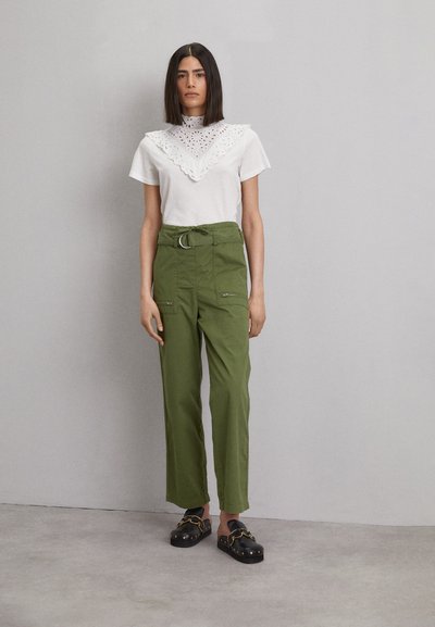 Maje Pantalon classique - 
khaki