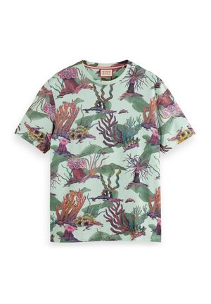 T-Shirt print - coral reef aop