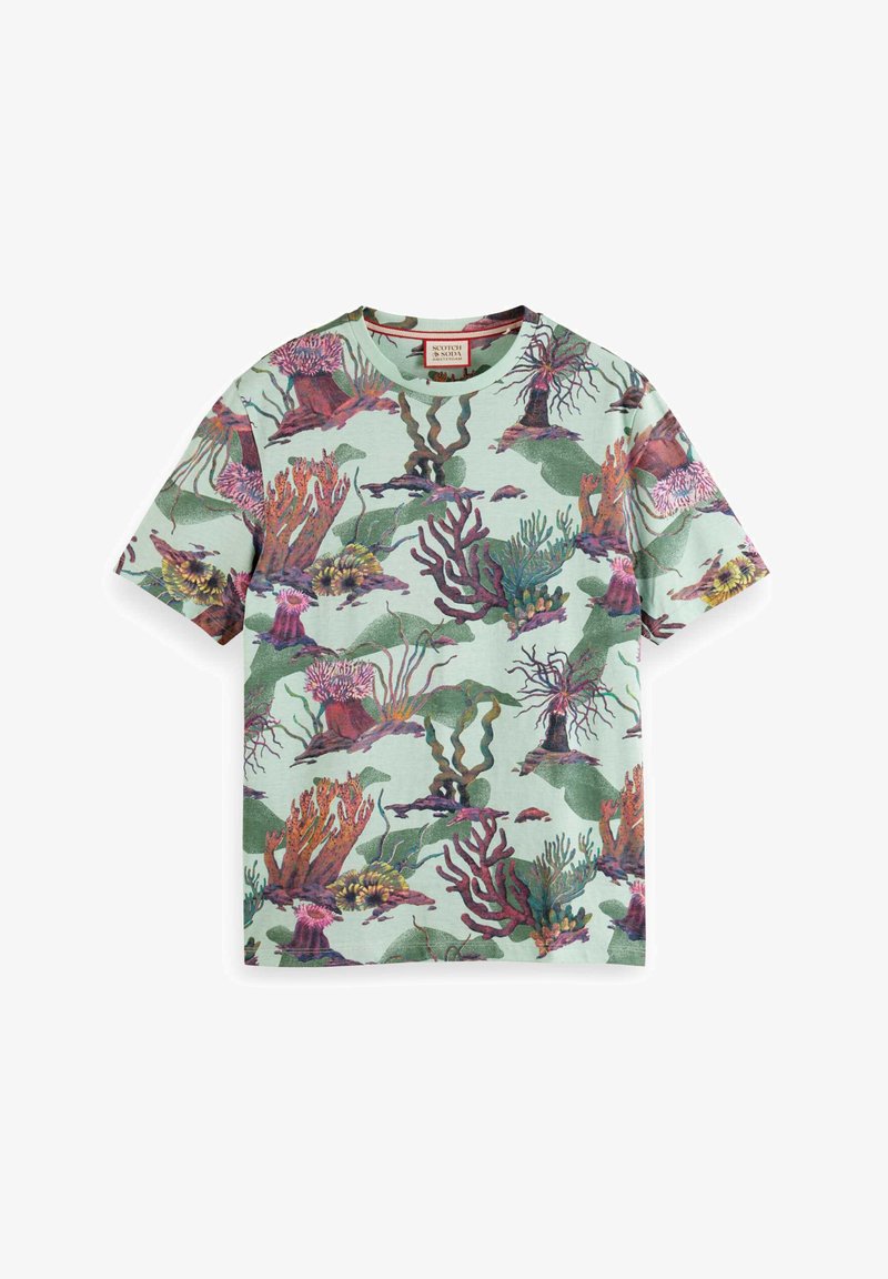 Scotch & Soda Camiseta estampada - coral reef aop
