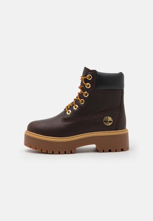Timberland, STONE STREET 6 INCH LACE UP WATERPROOF BOOT - Schnürstiefelette - dark brown