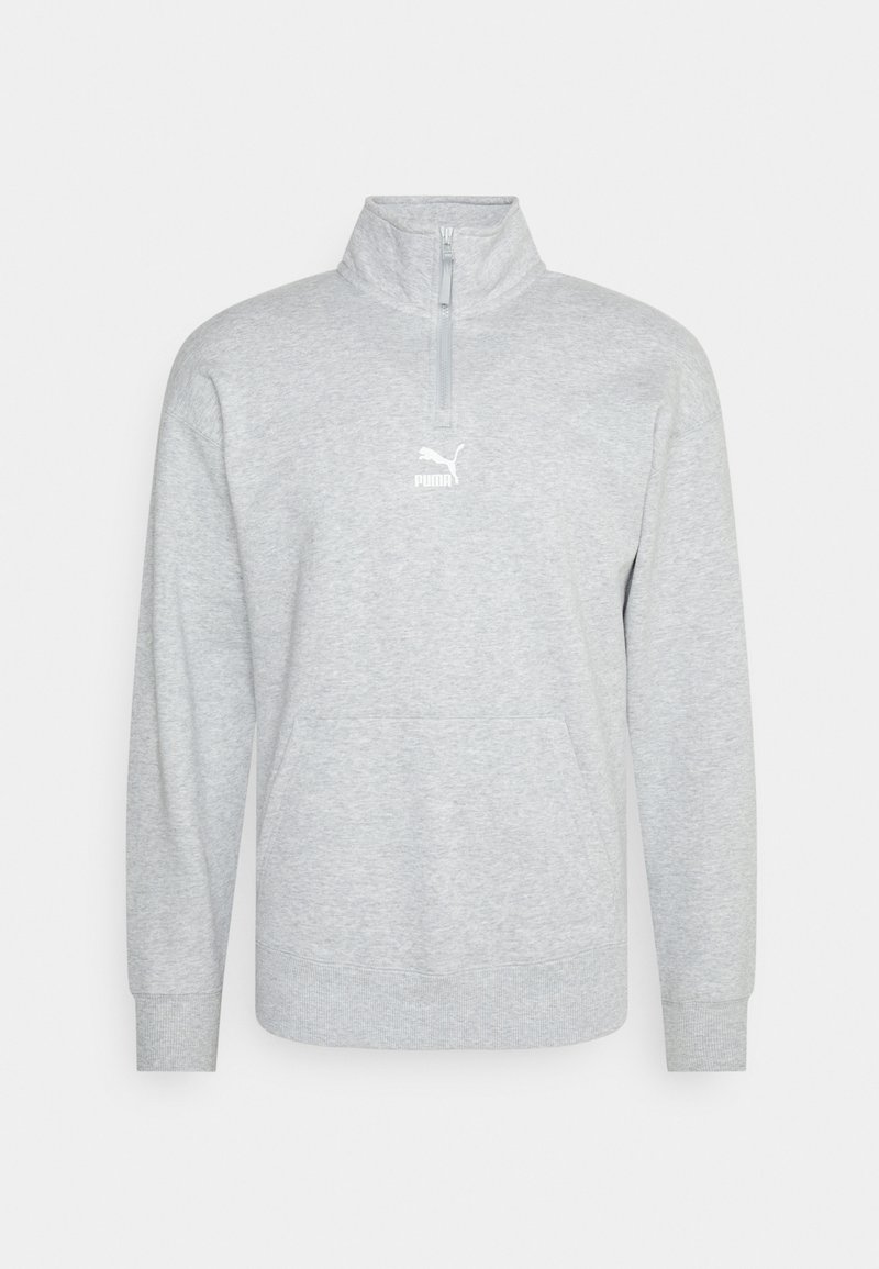 Puma CLASSICS - Melegítőfelső - light gray heather