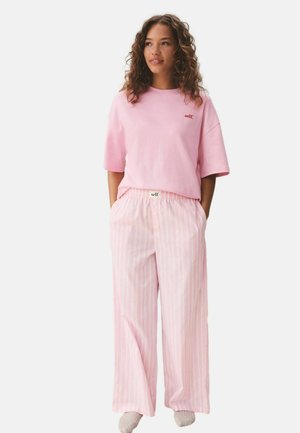 SET - Nachtwäsche Set - bright pink