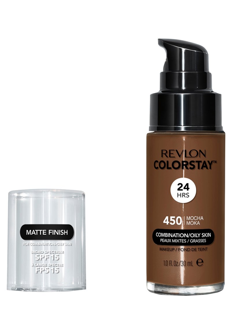 Revlon FOND DE TEINT COLORSTAY™ PEAUX MIXTES À GRASSES N° 400 CARAMEL - Foundation - N°450 mocha