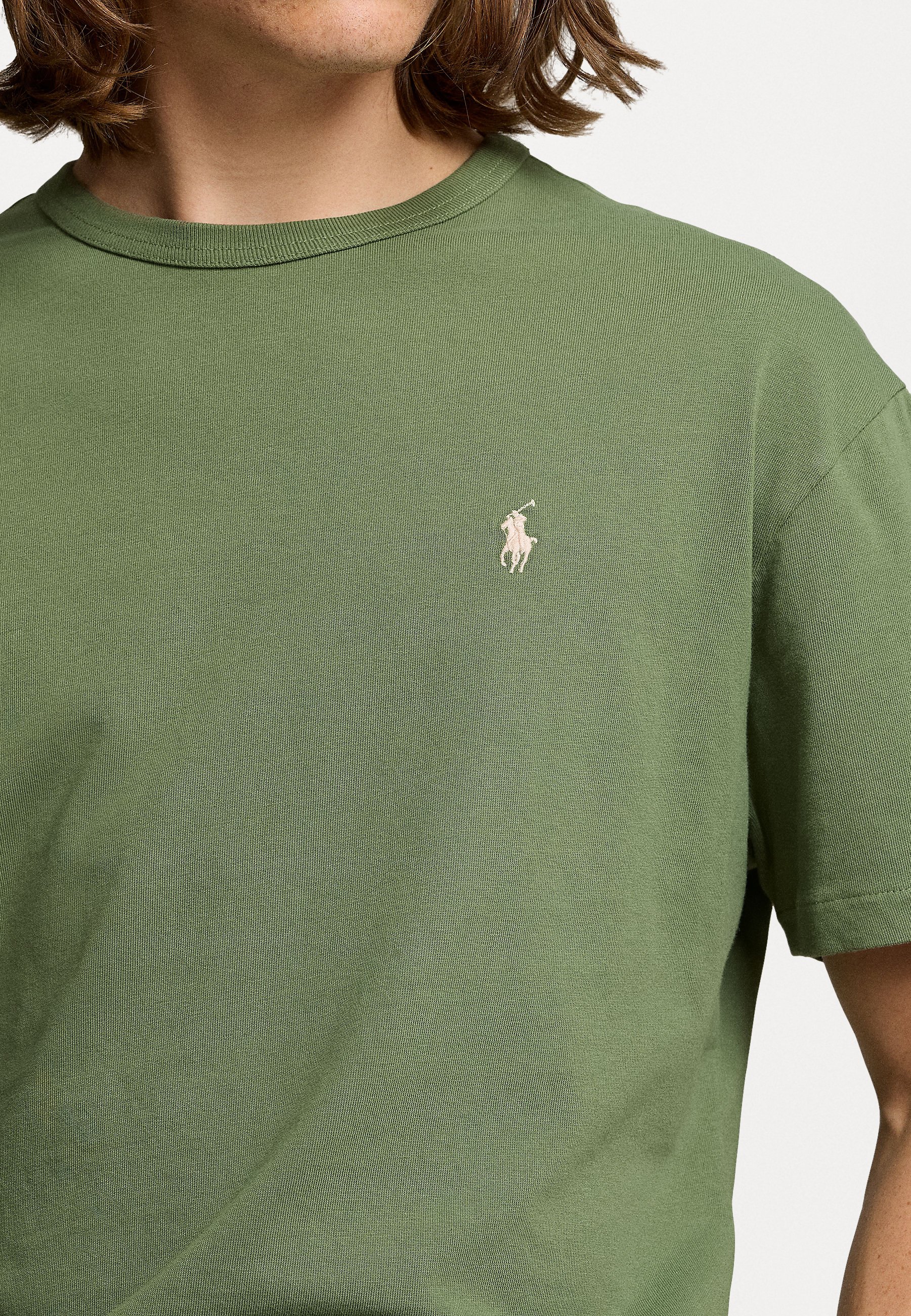 Polo Ralph Lauren SHORT SLEEVE - Basic T-shirt - cargo green