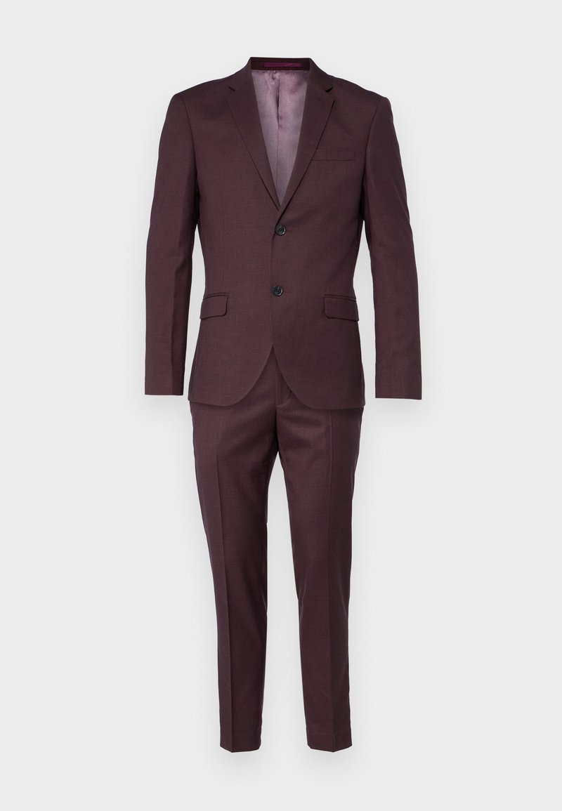 Isaac Dewhirst Kostuum donkerpaars