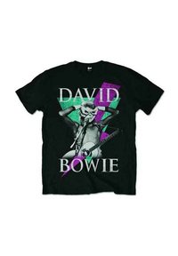 Paradiso Clothing DAVID BOWIE ALADDIN SANE THUNDER - Print T-shirt - black