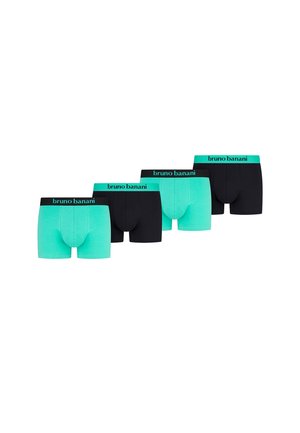 4ER PACK FLOWING RETRO - Boxer brief - grün   schwarz