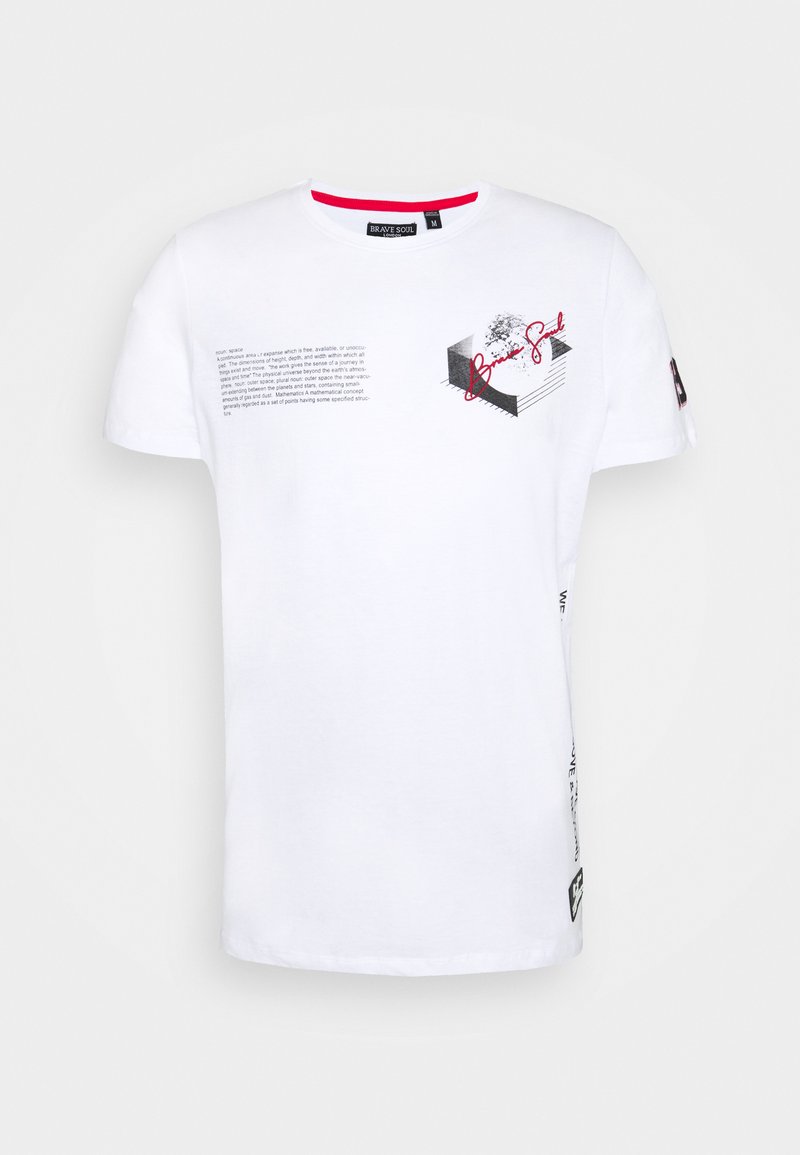 Brave Soul T-shirt print wit