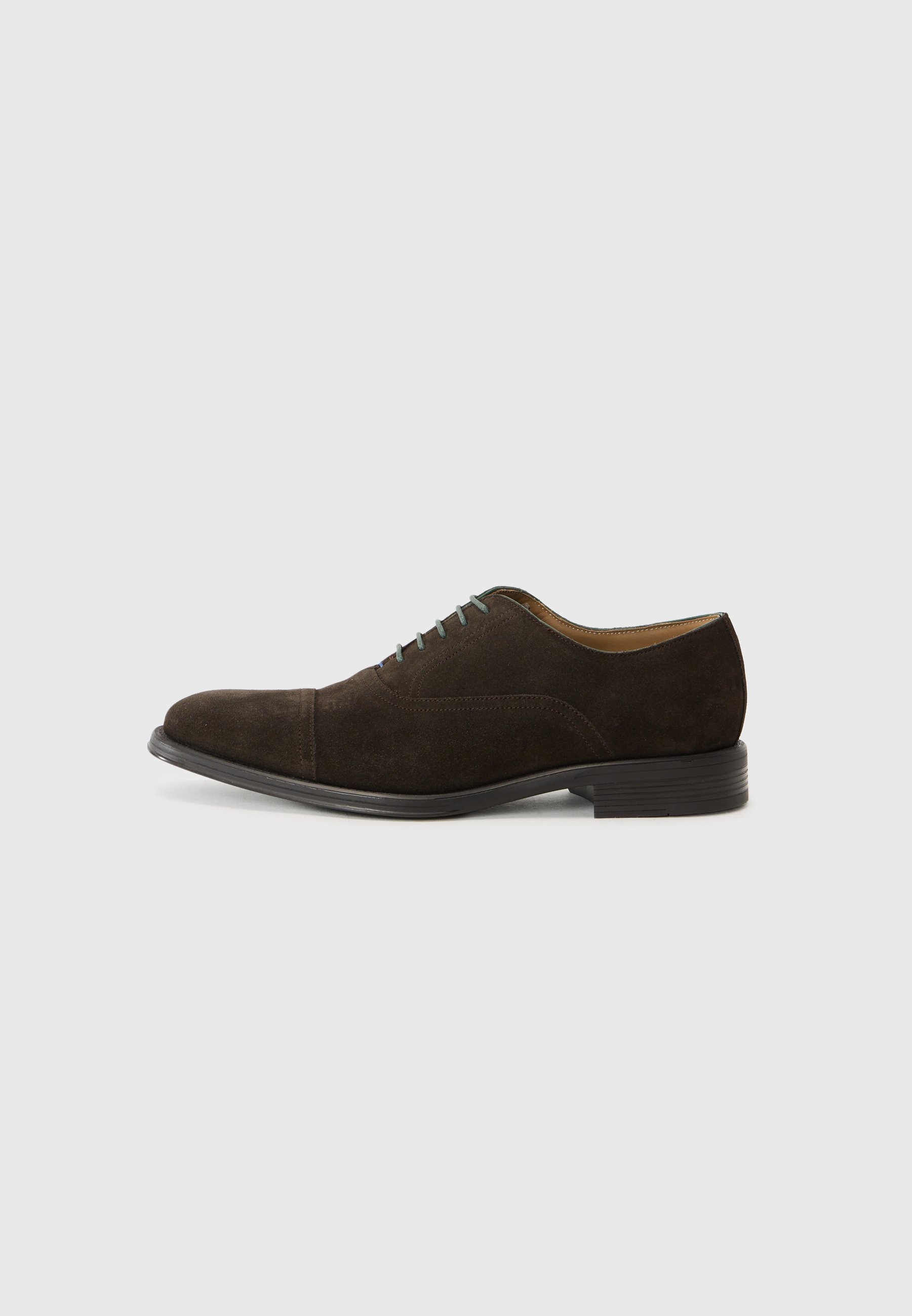 Paul Smith Derby dark brown suede shoes. Paul Smith Mens Connery Suede Shoes - Chocolate Brown  main image 2