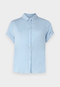 MAJAN SHIRT - Blusa com botões - light blue