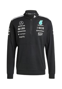 MERCEDES - AMG PETRONAS FORMULA ONE TEAM 1/4 ZIP MEN 2.0 - Long sleeved top - black   white
