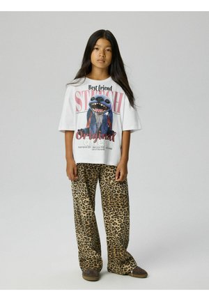 Name it, T-SHIRT STITCH - Print T-shirt - bright white1