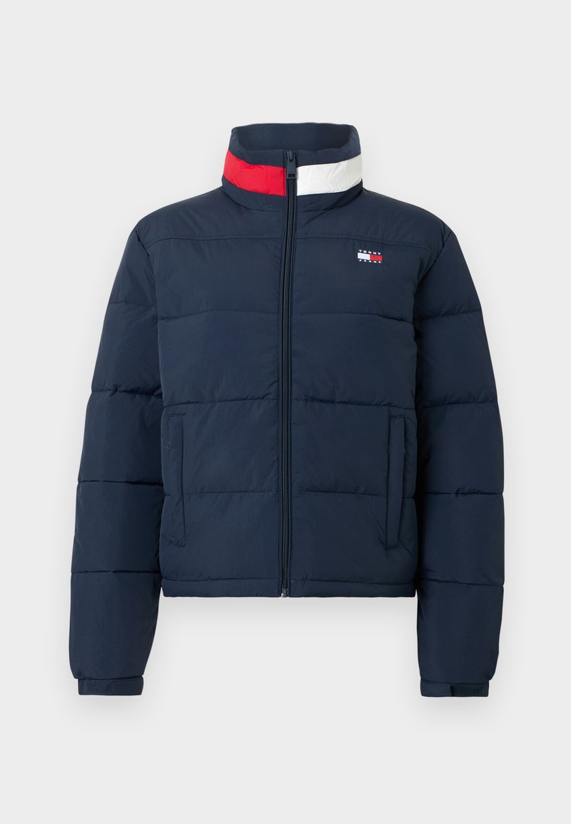 Tommy Jeans Winterjas donkerblauw