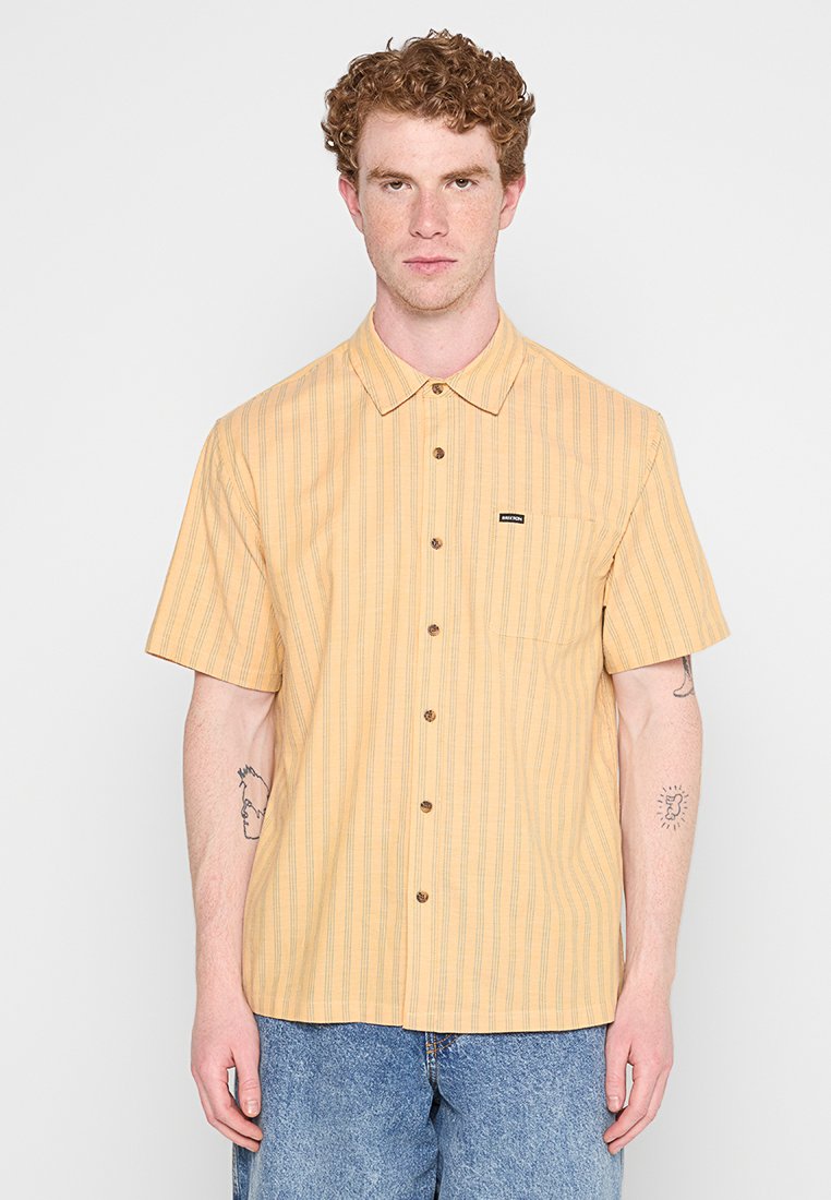 brixton Overhemd geel brixton Overhemd geel