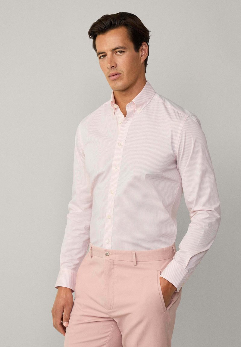 Hackett London BENGAL STRIPE - Camicia - summer pink
