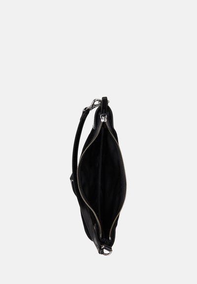 Polo Ralph Lauren POLO ID VELVET LEATHER MINI SHOULDER BAG - Rokassoma - black