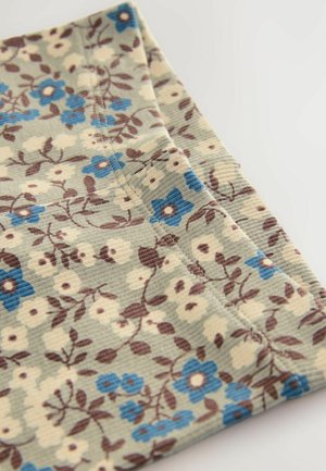 Next REGULAR FIT - Leggings - sage blue green floral