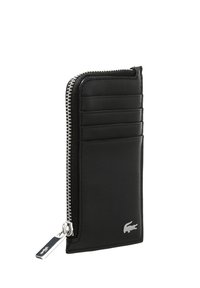 Lacoste ZIP CREDIT CARD HOLDER - Portafoglio - black