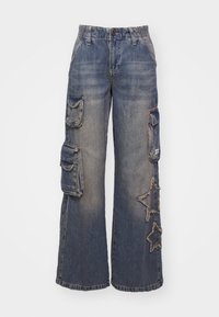 STAR CYBER - Relaxed fit jeans - tinted denim