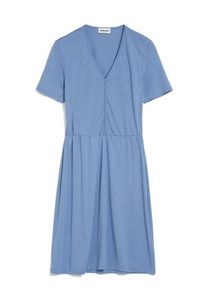 ARMEDANGELS Robe en jersey - light blue