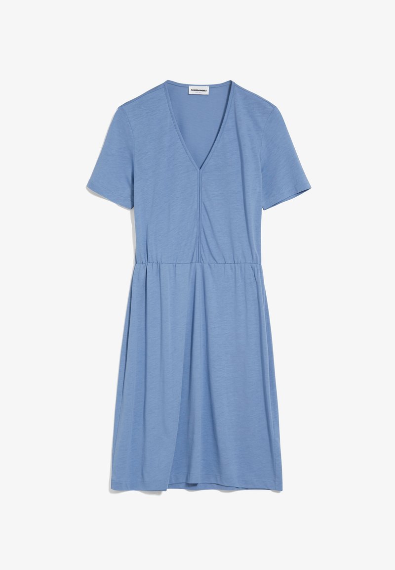 ARMEDANGELS Robe en jersey - light blue