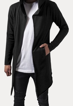 Felpa con zip - dark grey
