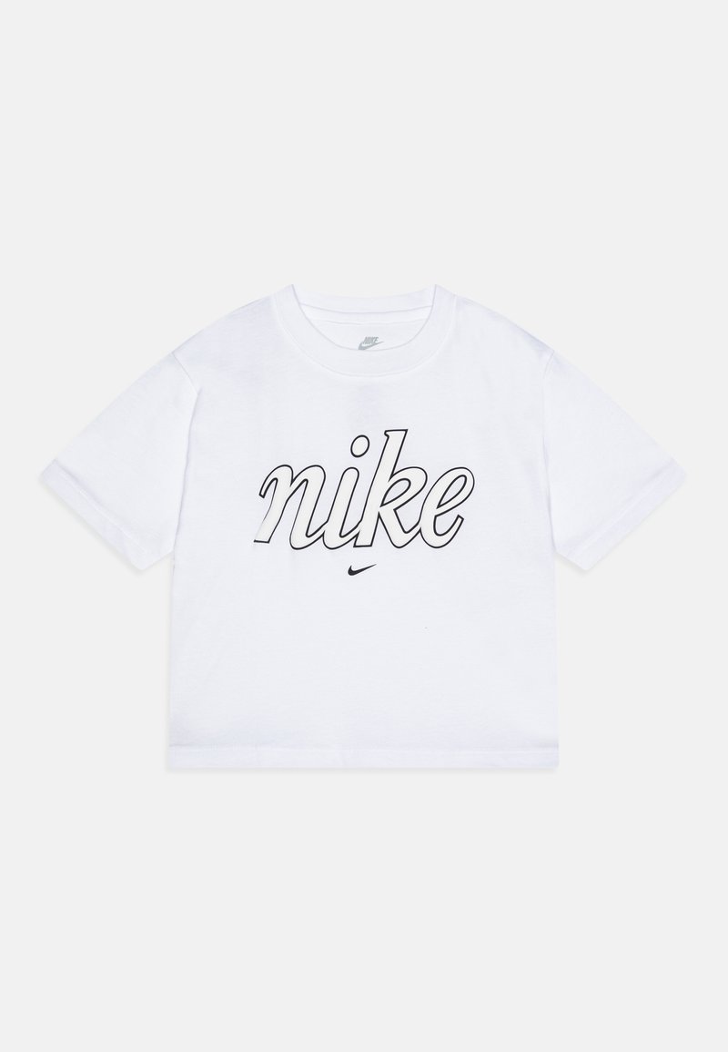 Nike Sportswear STAR TEE - Triko s potiskem - white