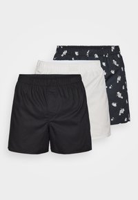 3 PACK - Boksershorts - black/multicolor