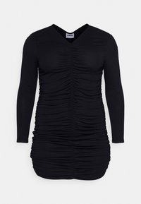Noisy May Curve NMCEMRE  RUCHING  CURVE - Vestido de cocktail / Vestido de festa - black