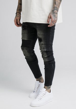 Jeans Tapered Fit - black denim
