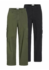 2ER-PACK  - Nadrágok - black